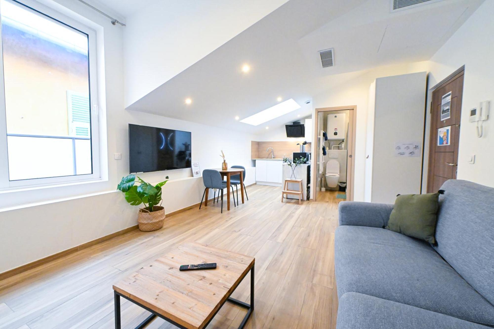 Beau Studio Cozy Centre Ville Et Plages N13 Niza Exterior foto