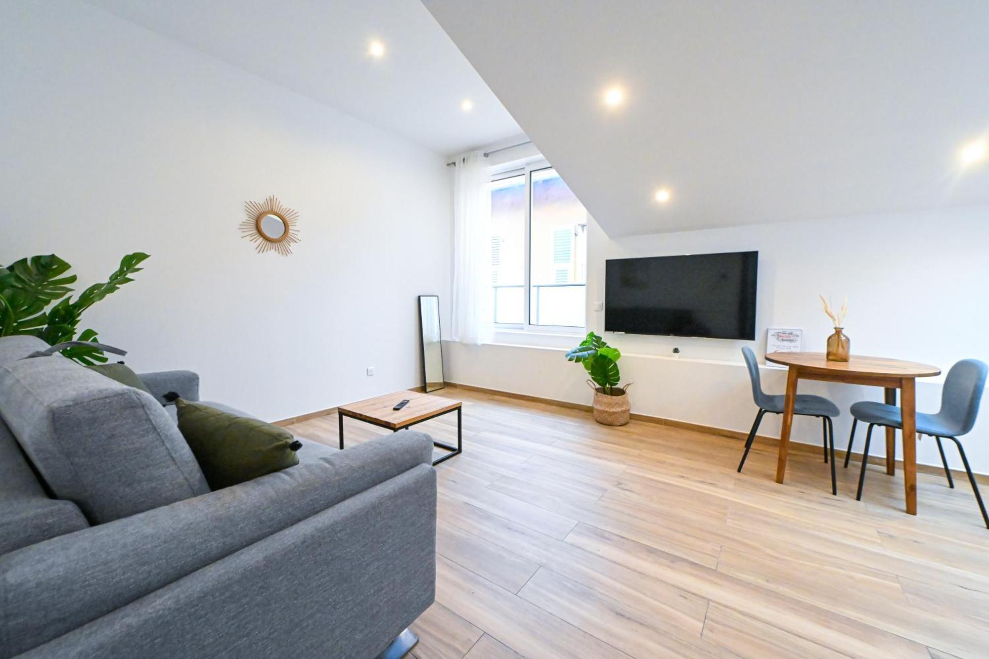 Beau Studio Cozy Centre Ville Et Plages N13 Niza Exterior foto